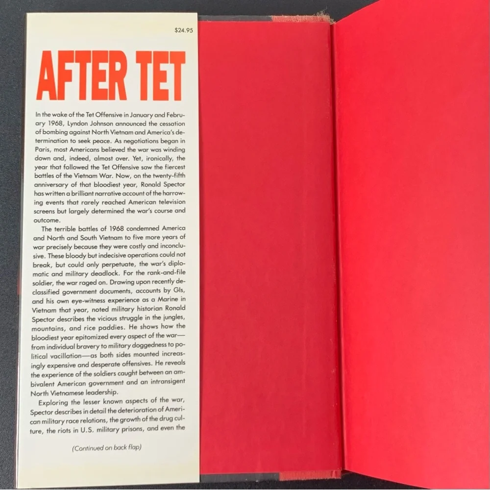 After Tet: The Bloodiest Year in Vietnam by Ronald H. Spector. 1993.